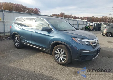 2019 Honda Pilot Exl из США, поврежденный, VIN 5FNYF6H55KB078265
